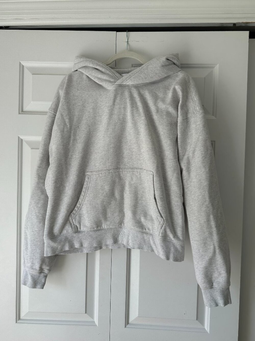 Aritzia Perfect Fit Sweatfleece in Grey